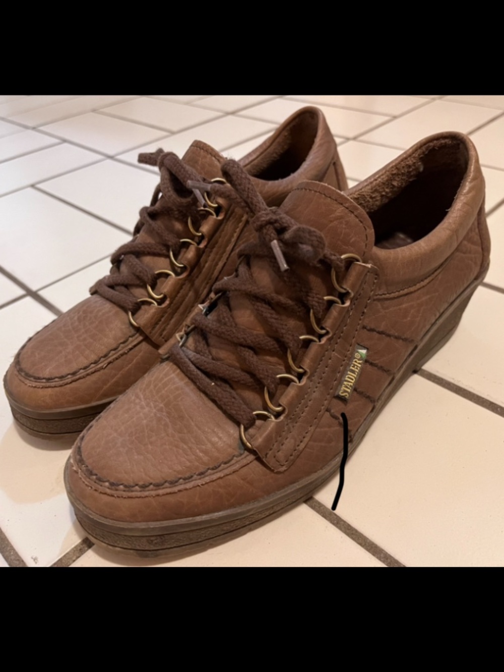 Stadler - Brown Leather Laced Shoes